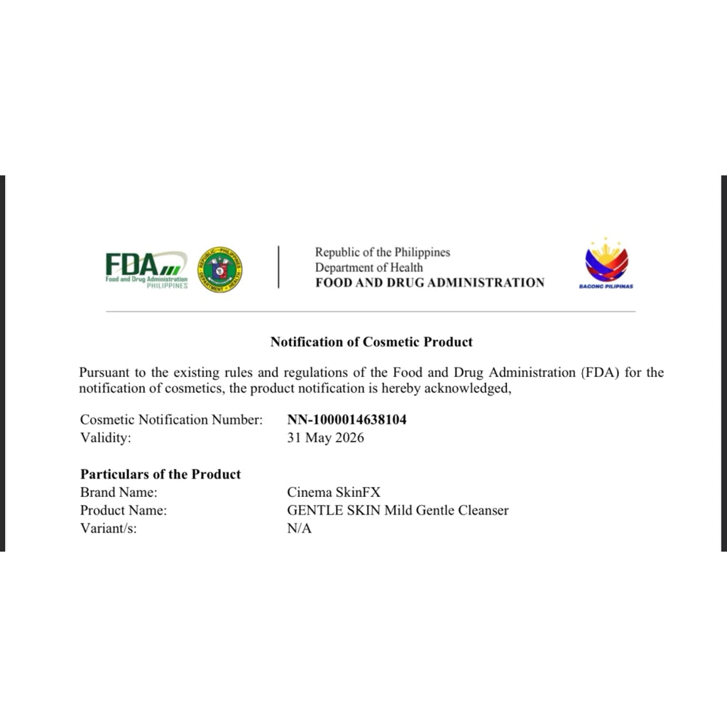 Gentle Skin Cleanser | Hydrating Face Wash | Cinema SkinFX Philippines