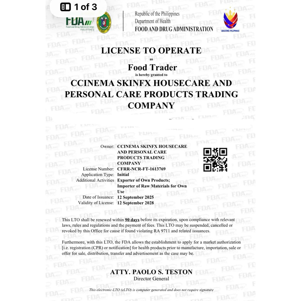 Liposomal Glutathione 5–10x Absorption | Cinema SkinFX Philippines