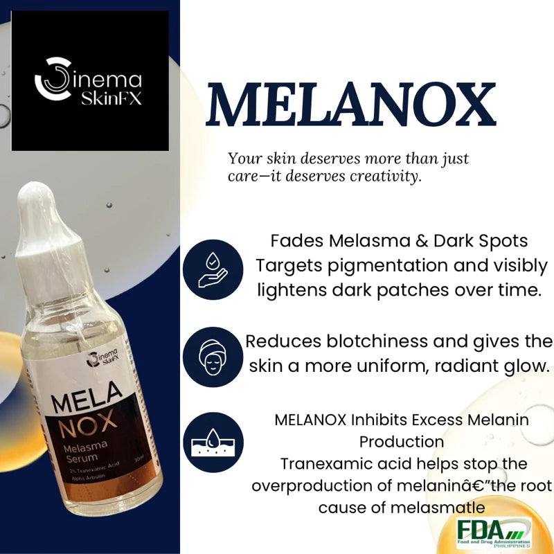 Melanox Melasma Treatment Serum | Cinema SkinFX Philippines