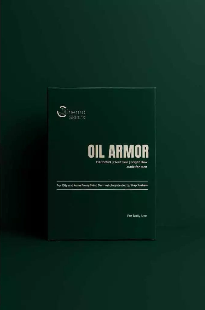Oil Armor 3-Step Skin Defense Kit for Men | Cinema SkinFX