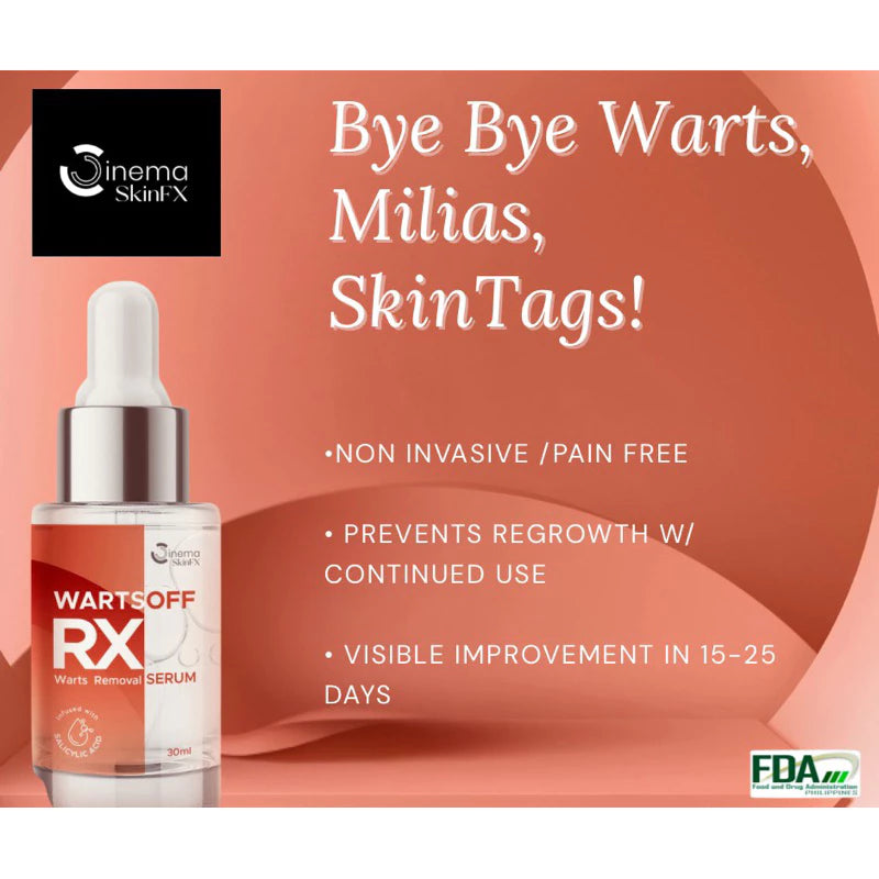 Wart Remover Off Serum | Face & Body | Cinema SkinFX Philippines
